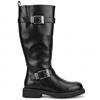 HEAVENLY FEET WOMENS HIGH LEG BOOT - BLACK
